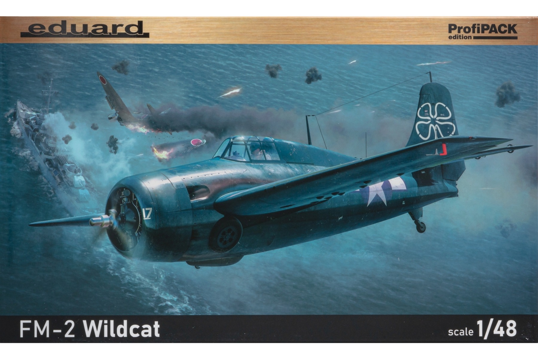Eduard 82205 FM-2 Wildcat, ProfiPACK Edition, model kit