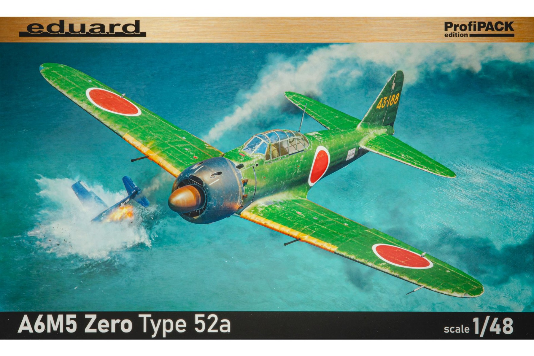 Eduard 82216 Mitsubishi A6M5 Zero Type 52a, ProfiPACK Edition, model kit