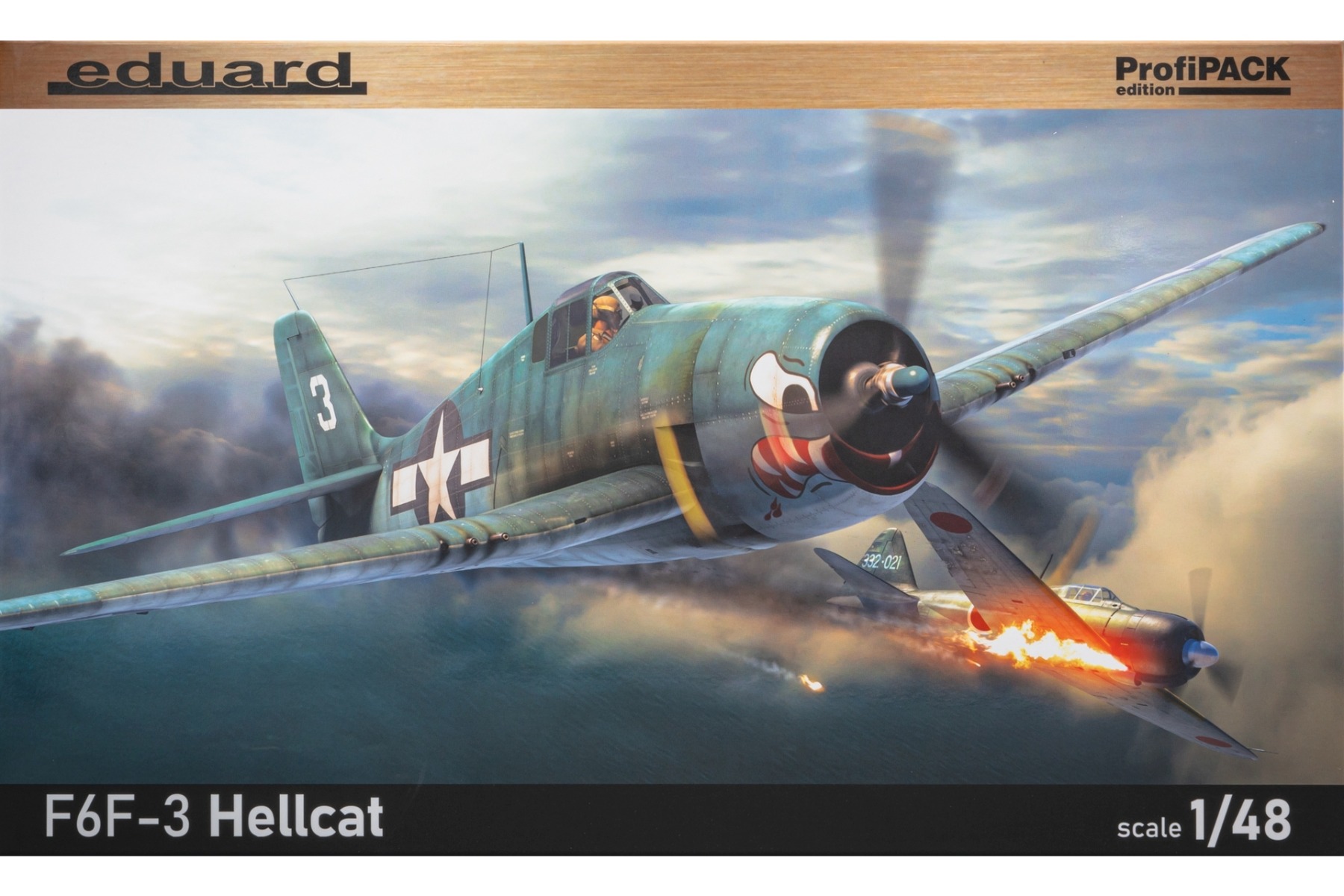 Eduard 8227 F6F-3, ProfiPACK Edition, model kit