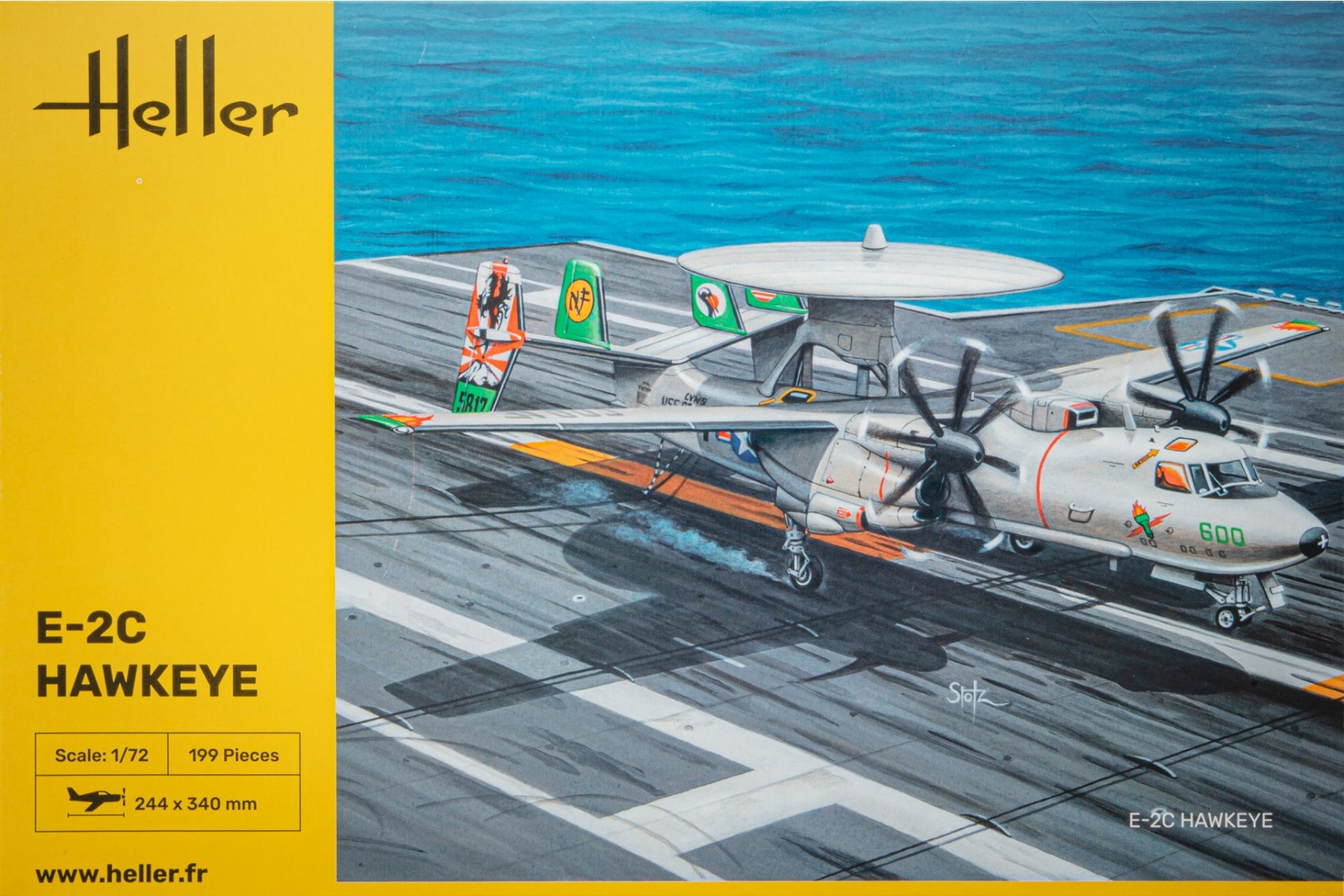 Heller HE82300 E-2C Hawkeye, model kit