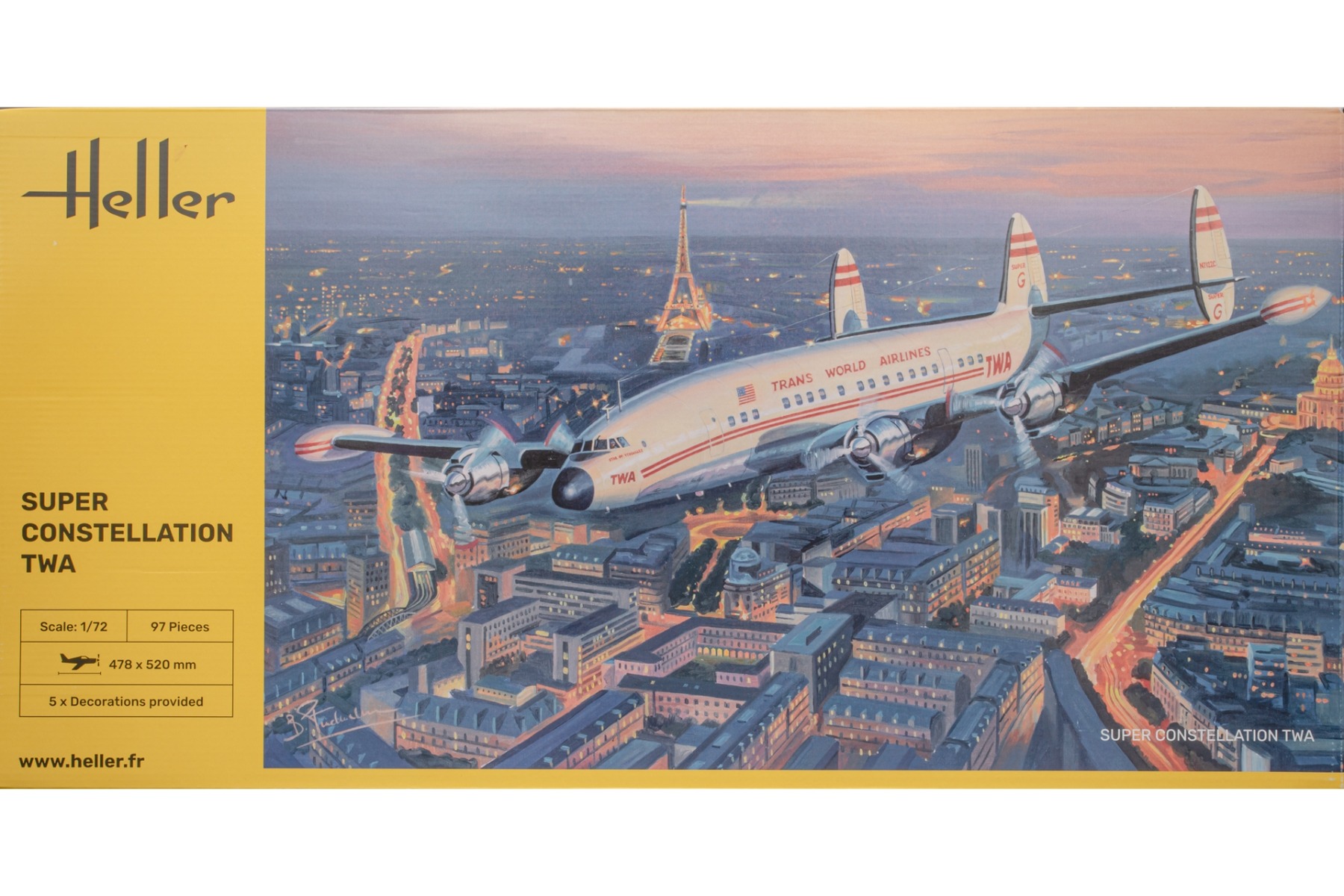 Heller HE82391  Lockheed Super Constellation 