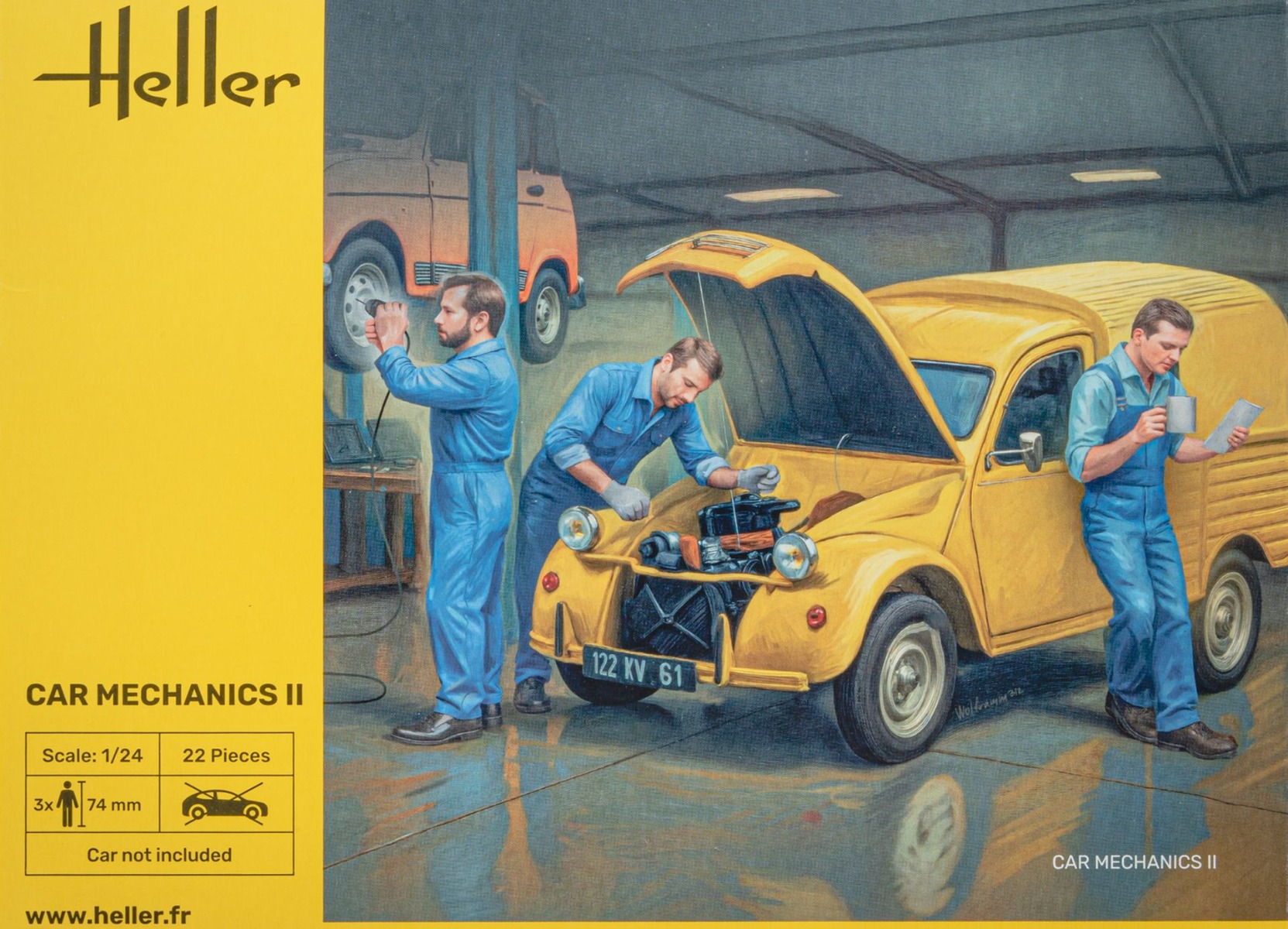 Heller HE82756 Car Mechanics II, figurines