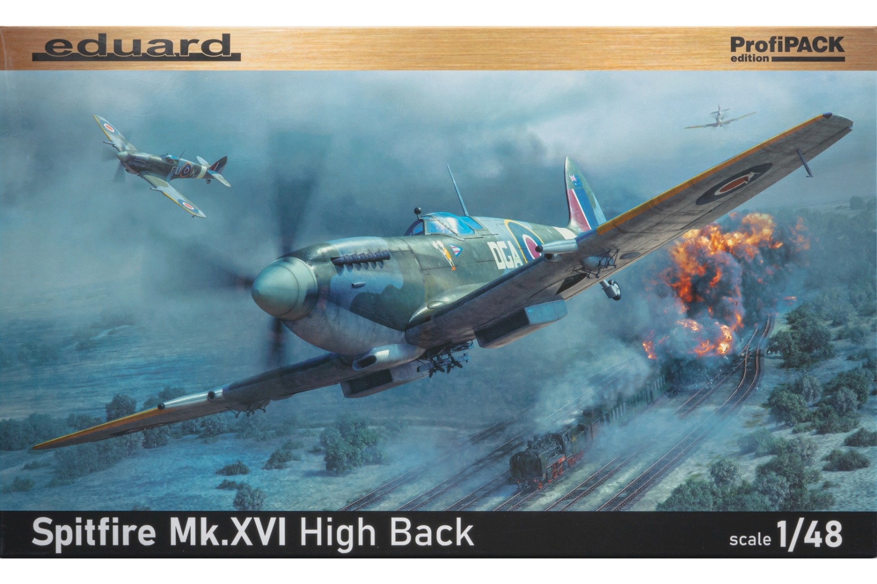 Eduard 8286 Spitfire Mk.XVI High Back, ProfiPACK Edition, model kit