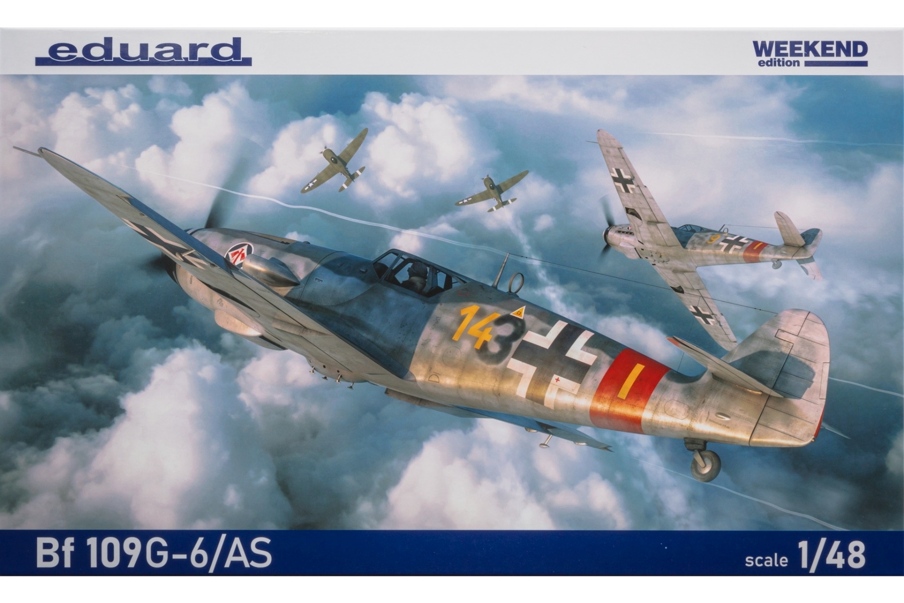 Eduard 84169 Bf 109G-6/AS, Weekend Edition, model kit