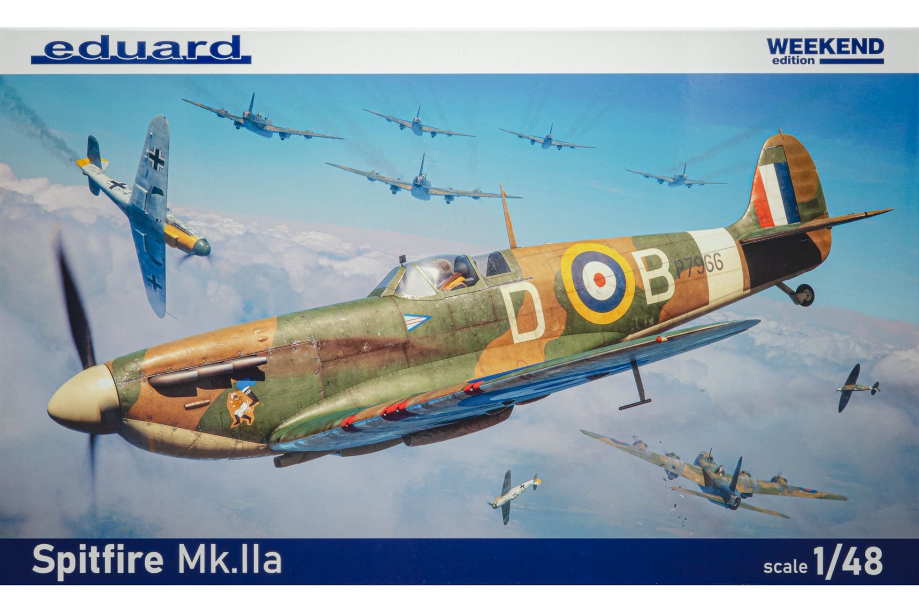 Eduard 84206 Spitfire Mk.IIa, Weekend edition, model kit