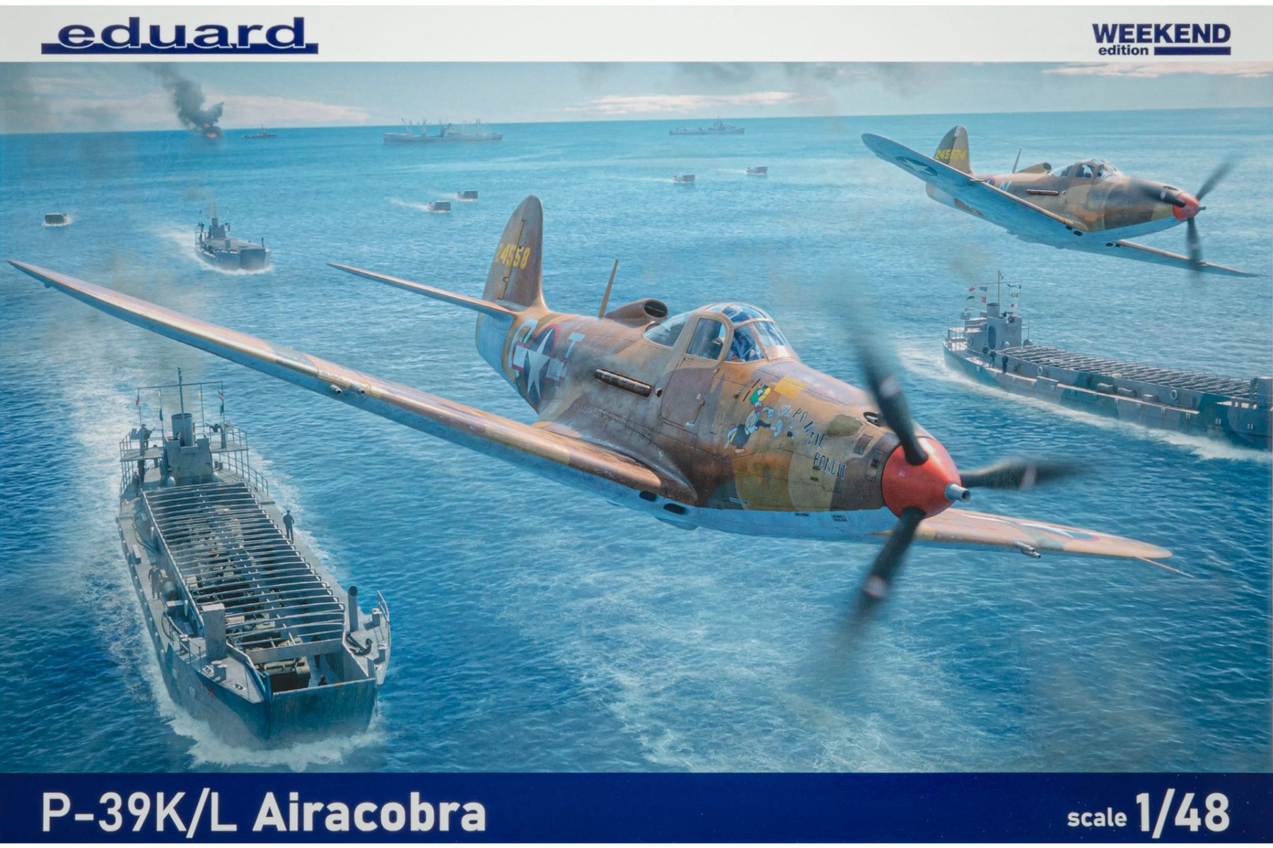 Eduard 8463 P-39K/L Airacobra, Weekend Edition, model kit
