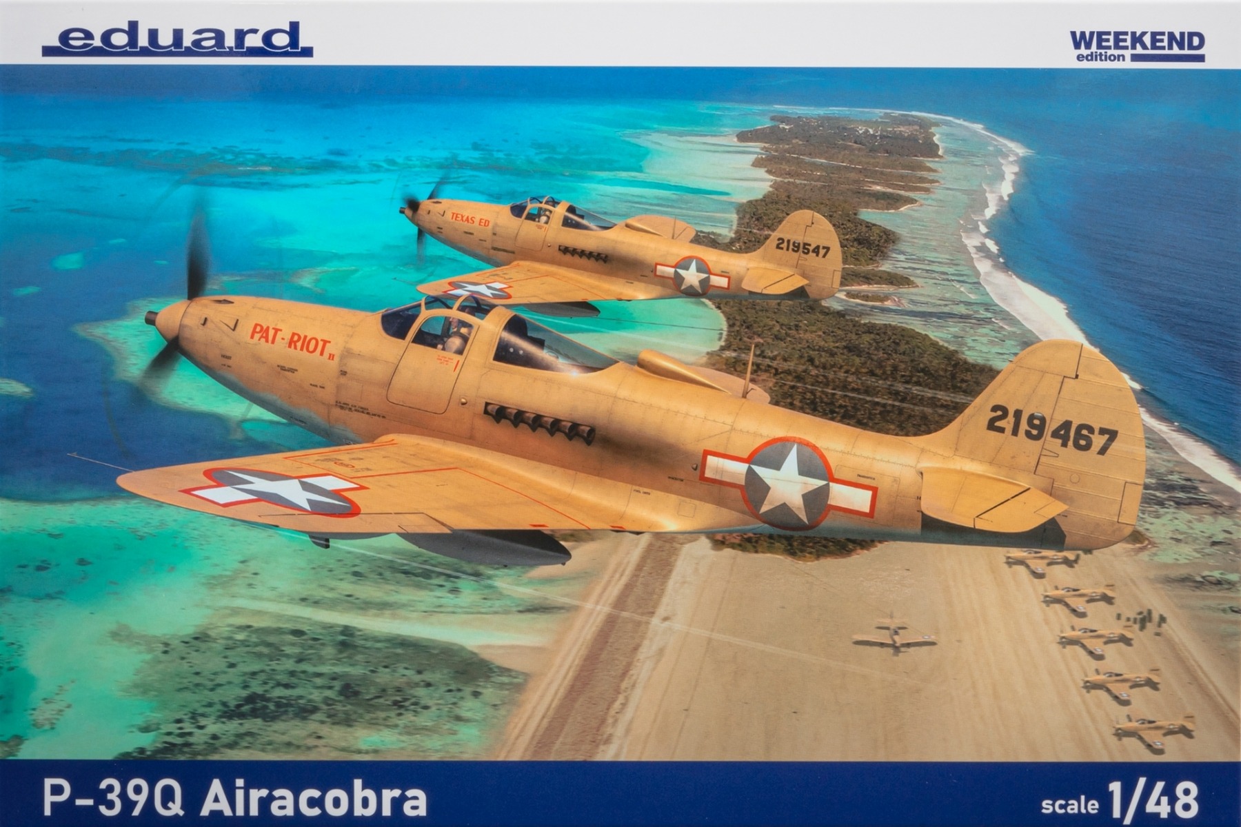 Eduard 8470 P-39Q Airacobra, Weekend Edition, model kit