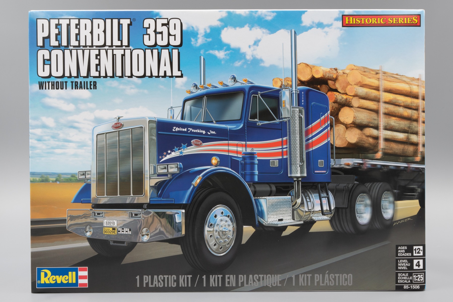 Revell RE11506 Peterbilt 359 Conventional Tractor Without Trailer, model kit