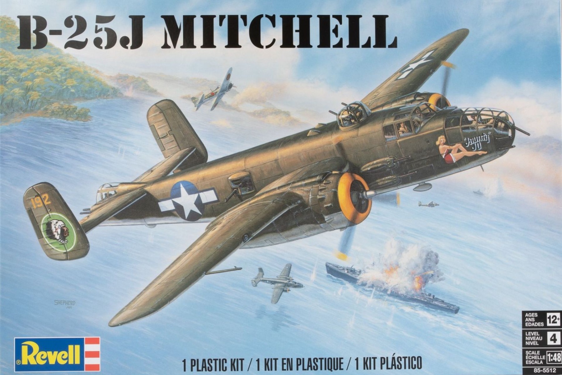 Revell RE15512 B-25J Mitchell, model kit