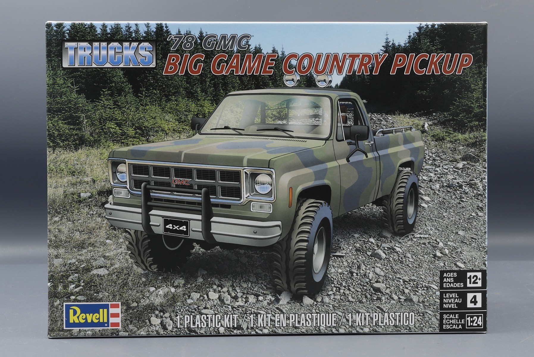 Revell RE17226 GMC Big Game Country Pickup '78 , model kit