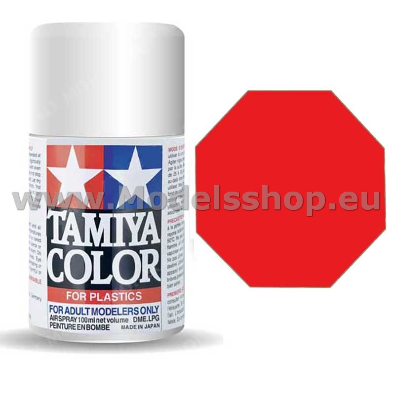 Tamiya TA85049 TS-49 Bright Red 100ml spray