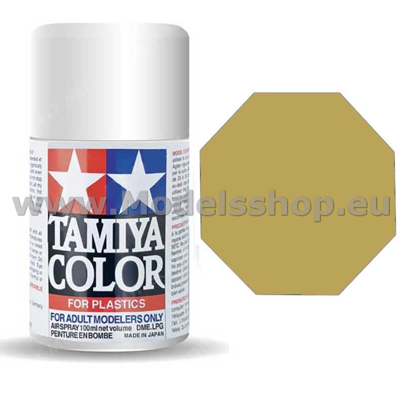 Tamiya TA85084 TS-84 Metallic Gold 100ml spray