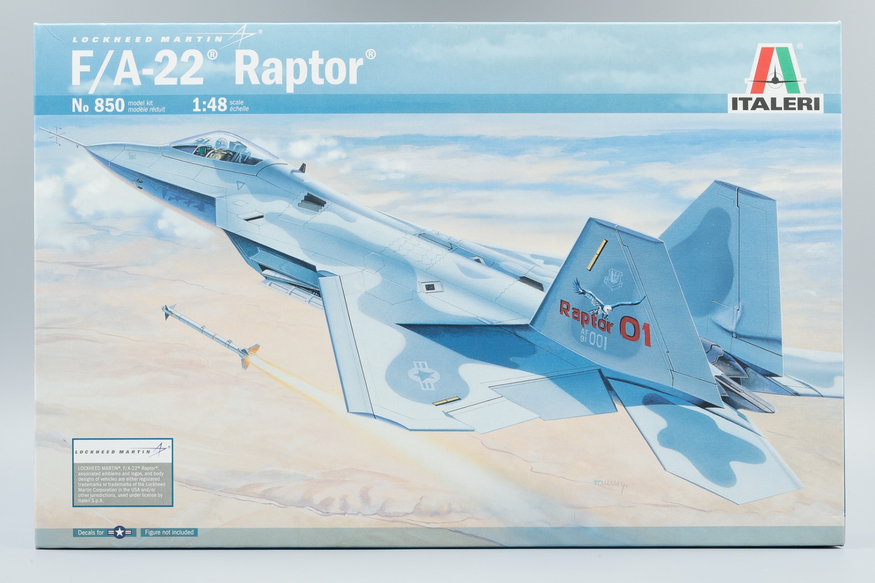 Italeri IT0850 Lockheed Martin F/A-22 Raptor