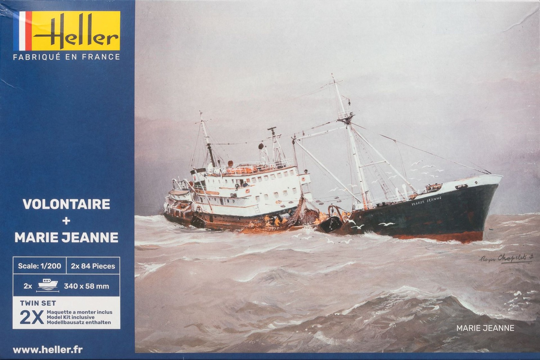 Heller HE85604 Volontaire + Marie Jeanne (set of 2 models), model kit