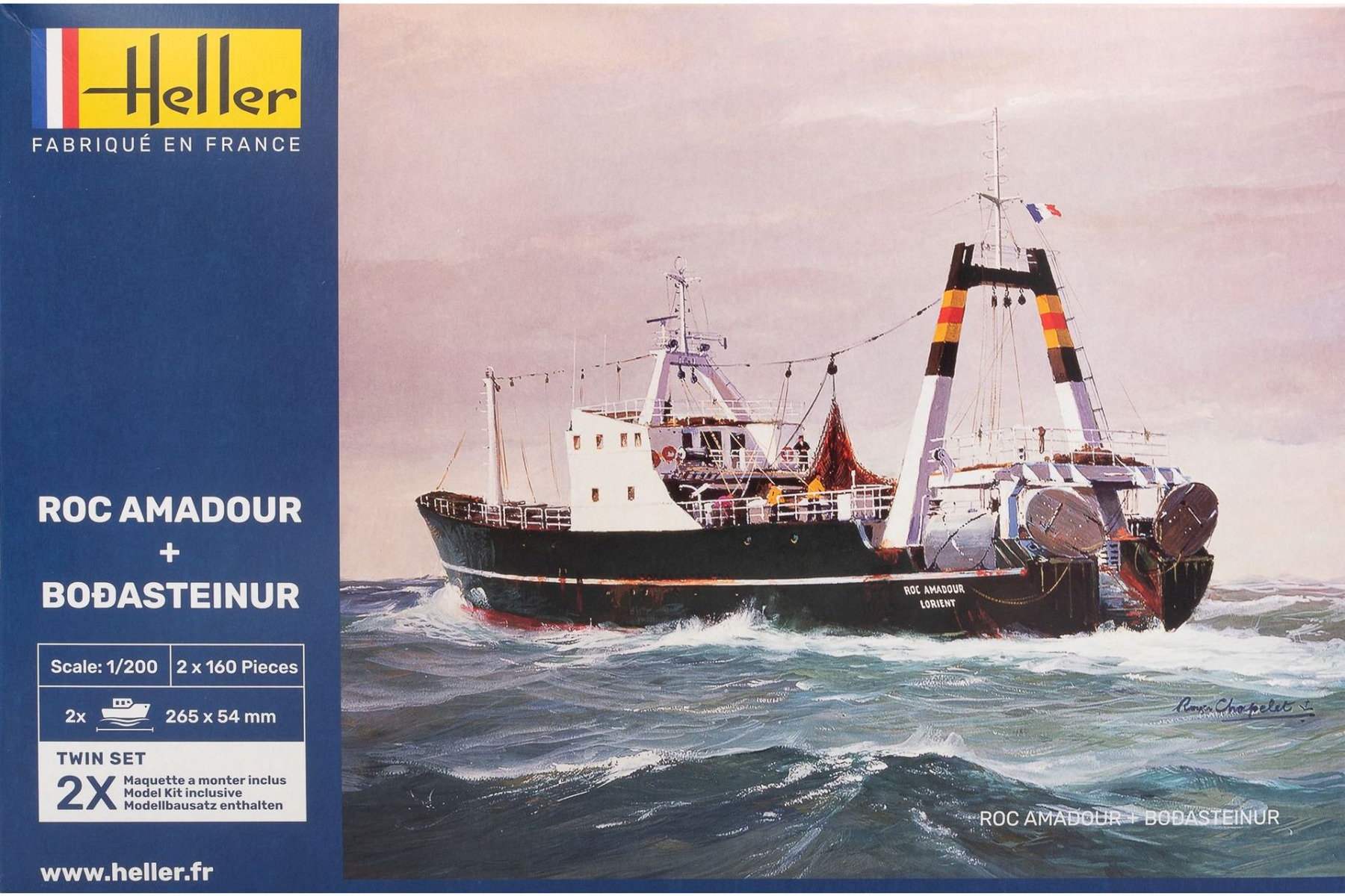 Heller HE85608 Roc Amadour + Bođasteinur (Twinset), model kit