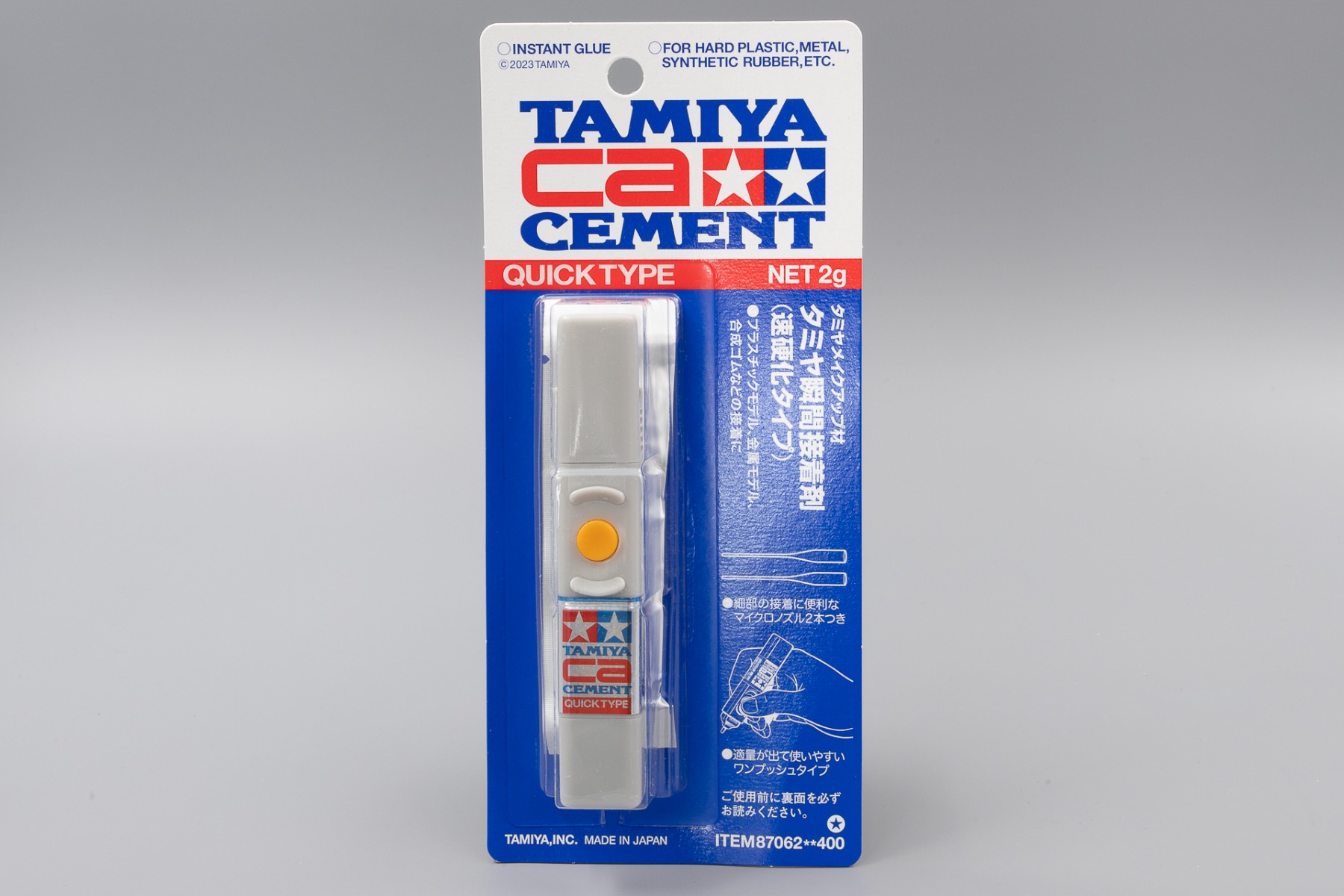 Tamiya TA87062 CA Cement (Quick Type) 2g