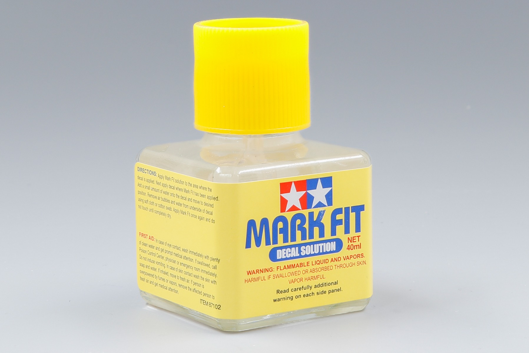 Tamiya TA87102 Mark Fit Decal Solution 40ml