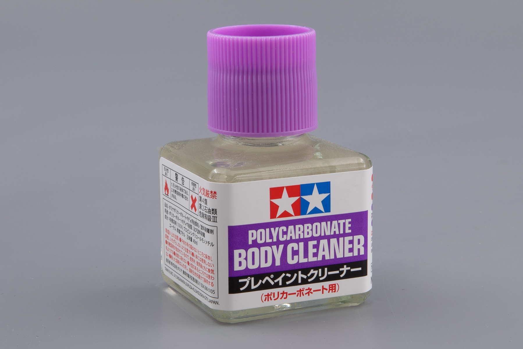 Tamiya TA87118 Polycarbonate Body Cleaner, 40ml
