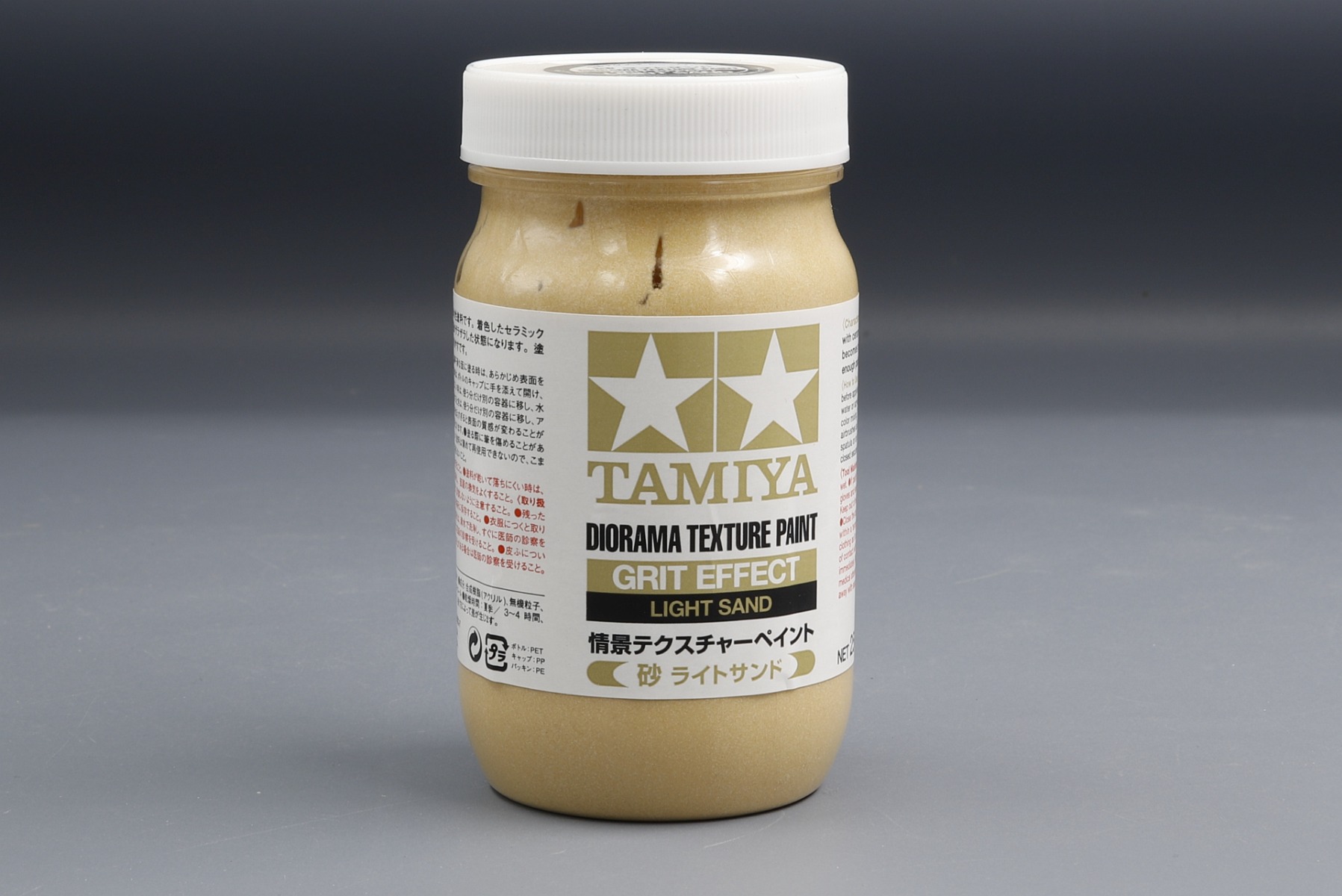 Tamiya TA87122 Texture Paint-Grit, Light Sand 250ml