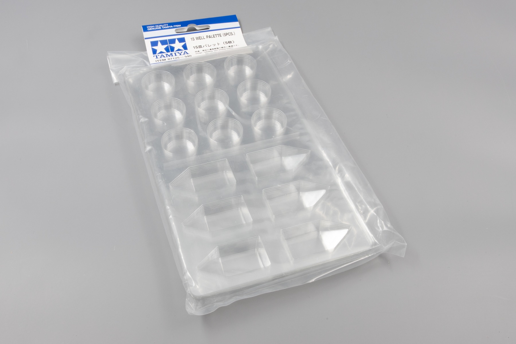 Tamiya TA87125 15 Well Palette (5pcs)