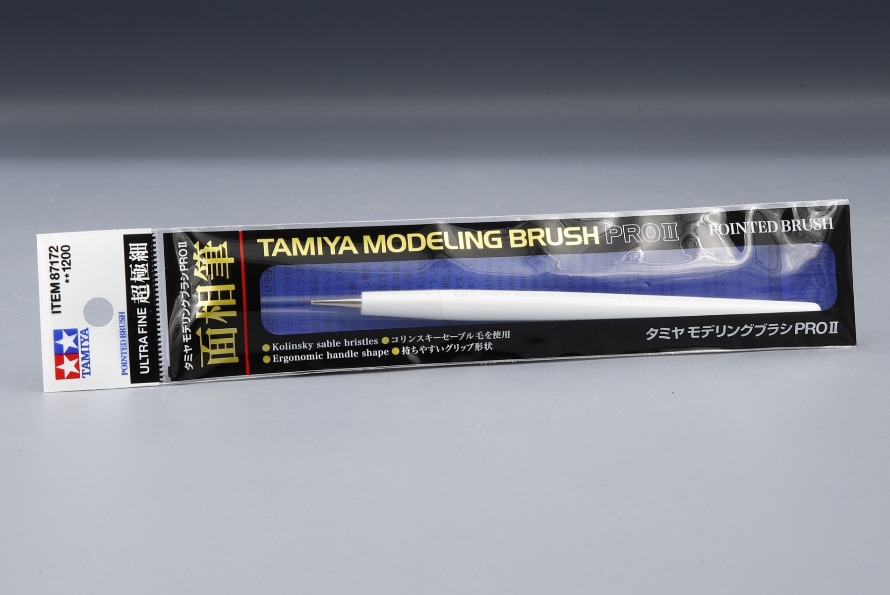Tamiya TA87172 Modeling Brush Pro II Series Pointed Brush - Ultra Fine
