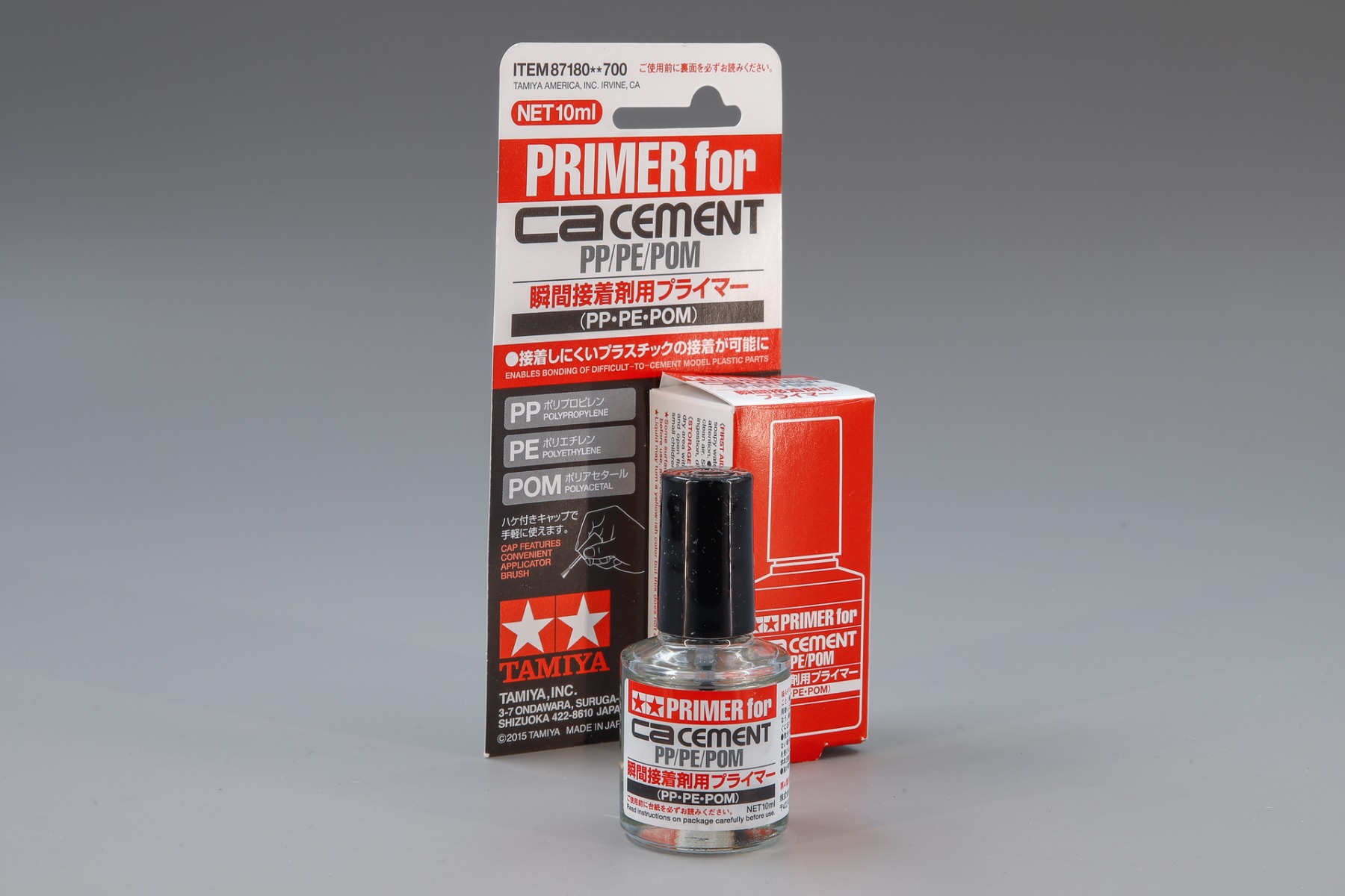Tamiya TA87180 CA Cement Primer for PP PE POM