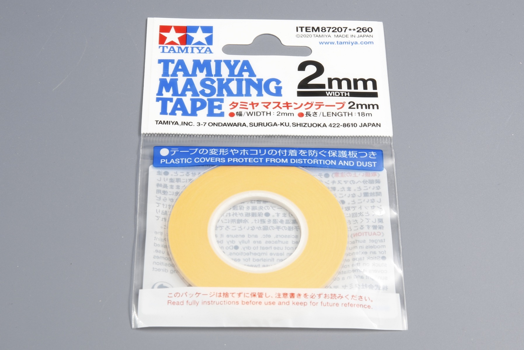 Tamiya TA87207 Masking Tape 2mm Width x 18m