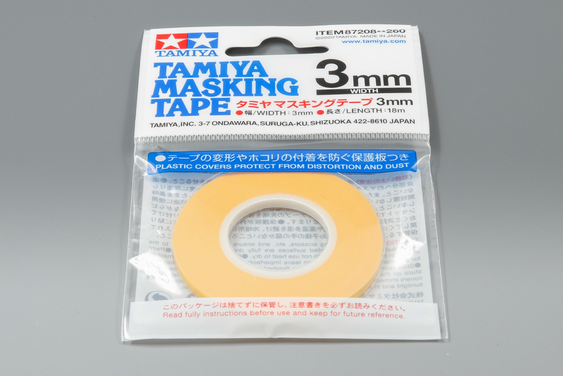 Tamiya TA87208 Masking Tape 3mm Width x 18m