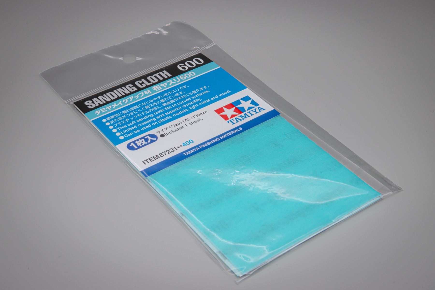Tamiya TA87231 Sanding Cloth #600