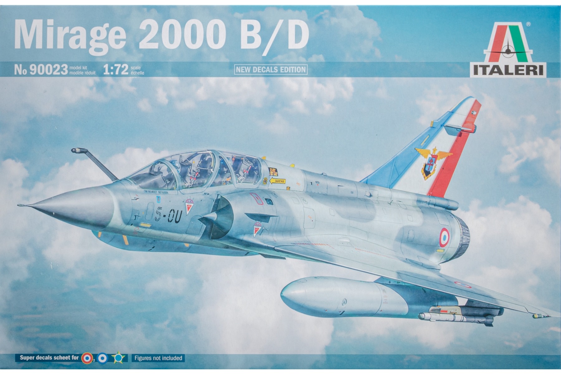 Italeri IT90023 Mirage 2000 B/D, model kit