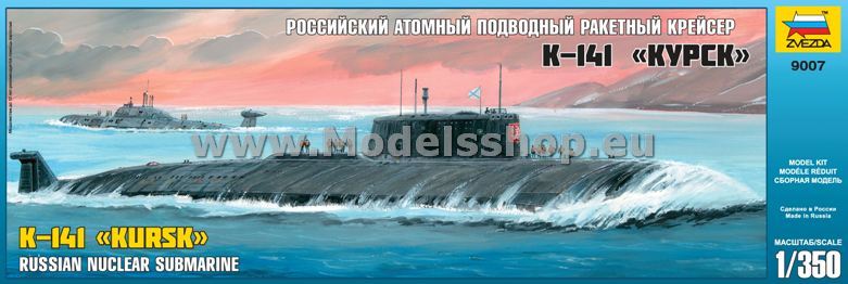 Zvezda ZV9007 Russian nuclear submarine K-141 “Kursk”