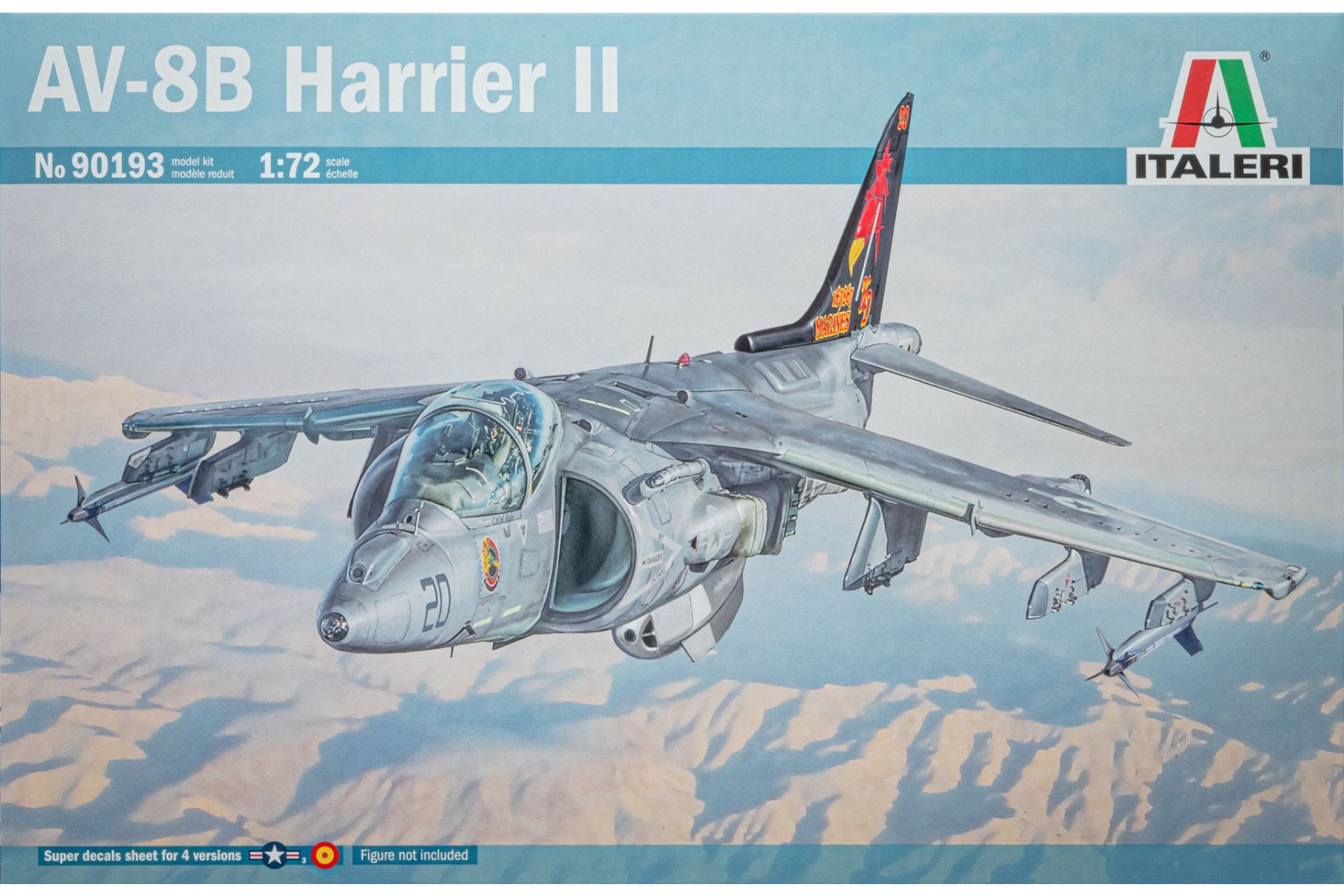 Italeri IT90193 AV-8B Harrier II, model kit