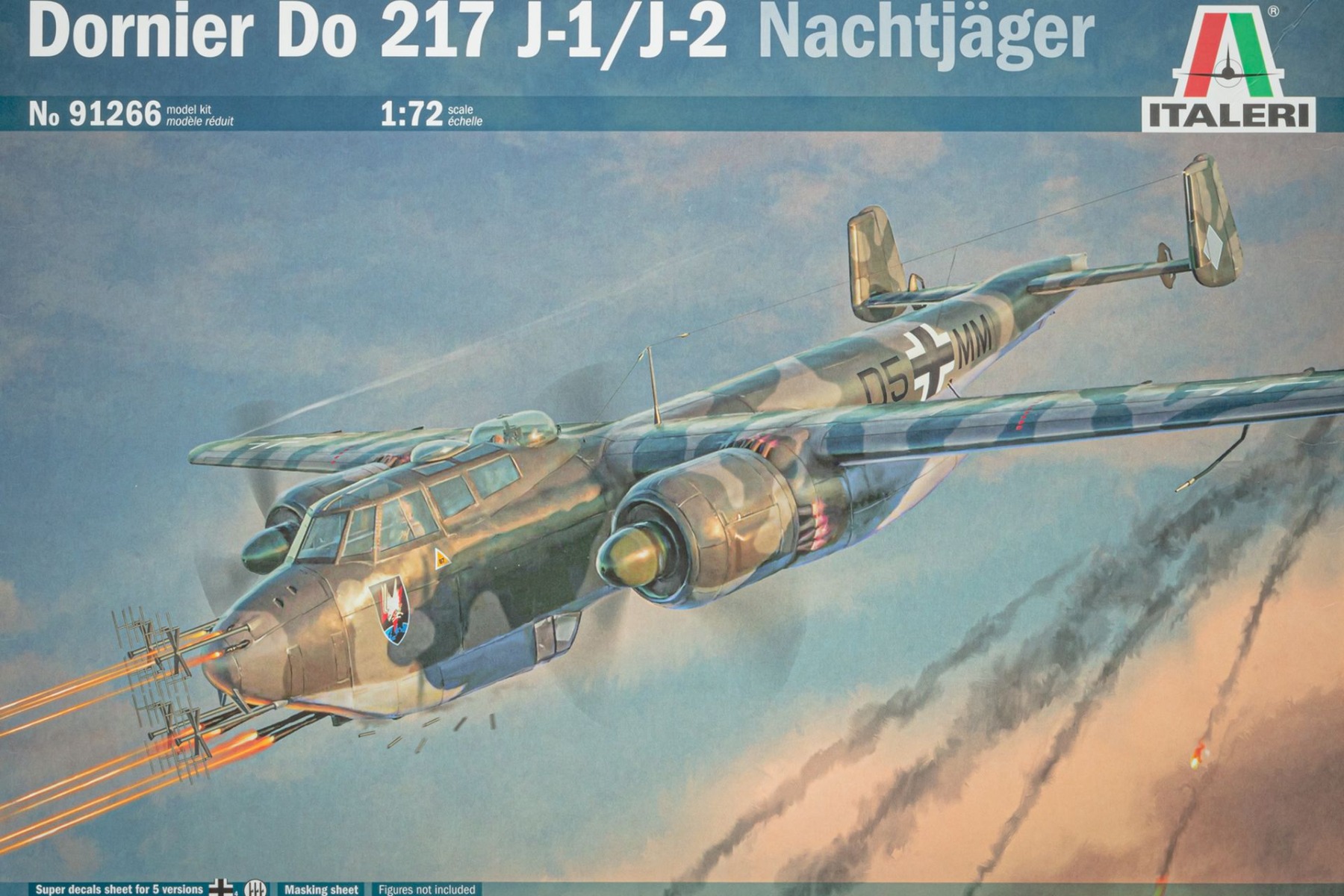Italeri IT91266 Dornier Do 217J-1/J-2 Nachtjäger, model kit