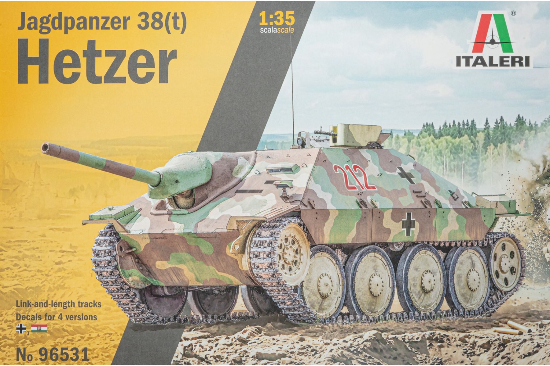 Italeri IT96531 Jagdpanzer 38 (t) 