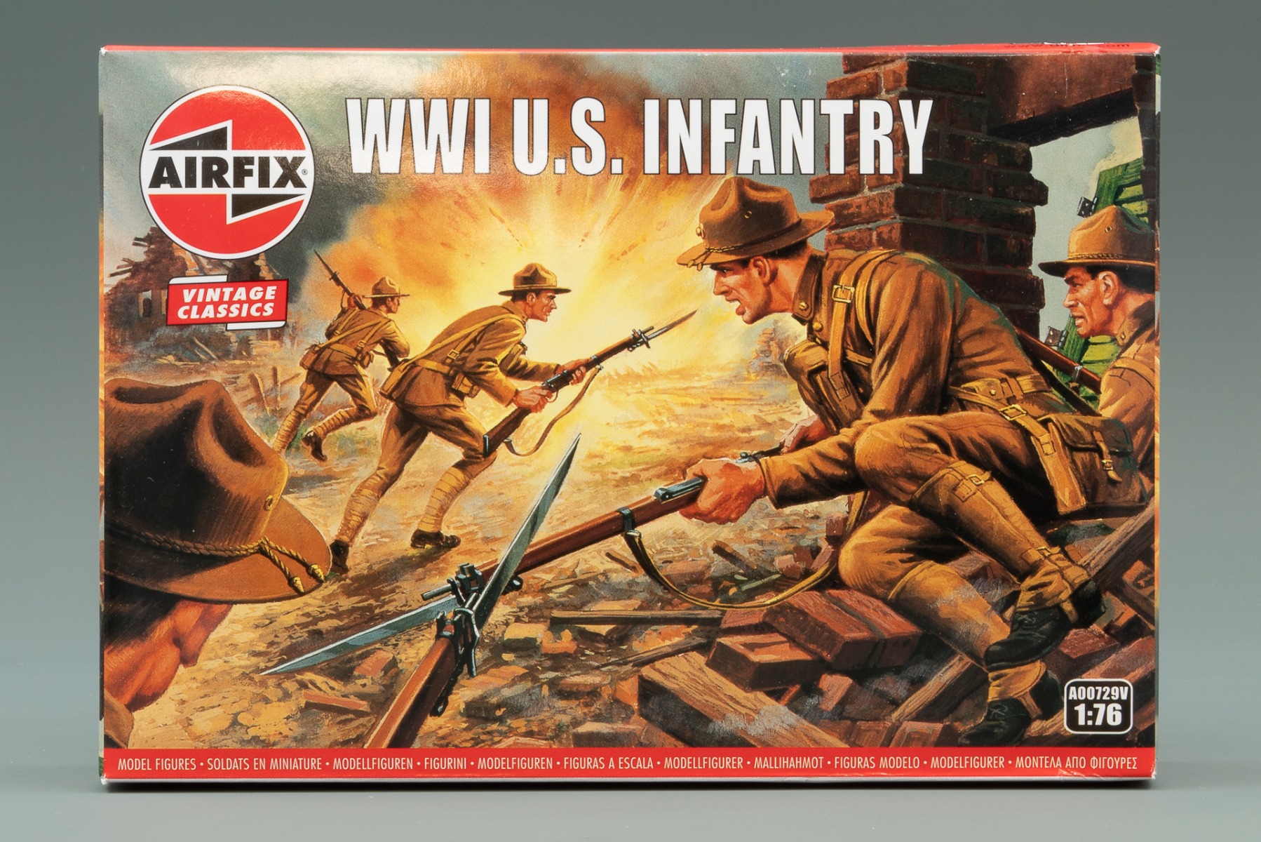 Airfix A00729V WWI U.S. Infantry (Vintage Classics), figurines