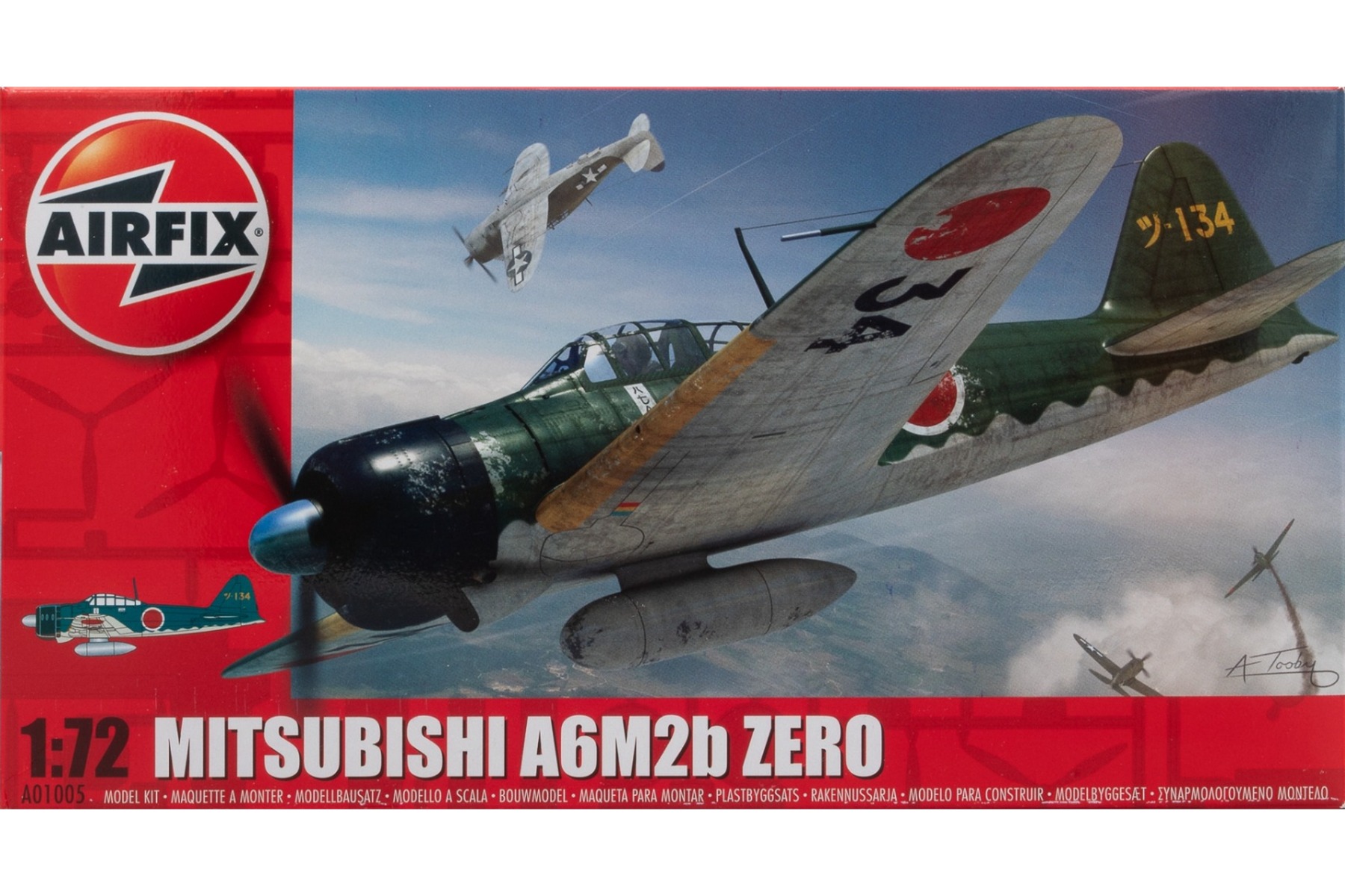 Airfix A01005B Mitsubishi A6M2b Zero, model kit