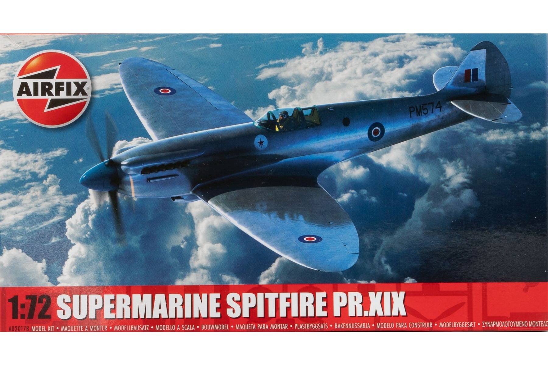 Airfix A02017B Supermarine Spitfire PR.XIX, model kit
