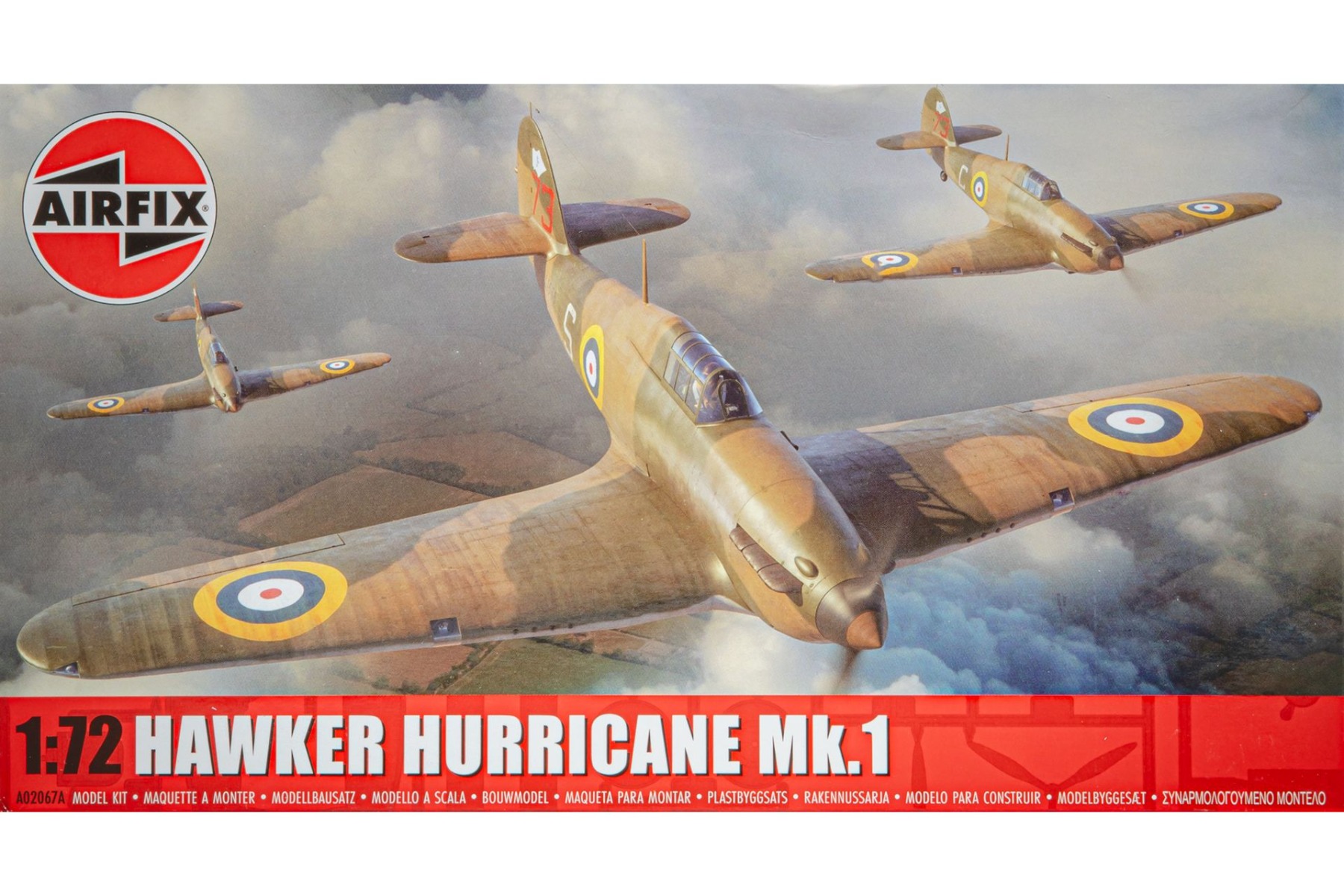 Airfix A02067A Hawker Hurricane Mk.I, model kit