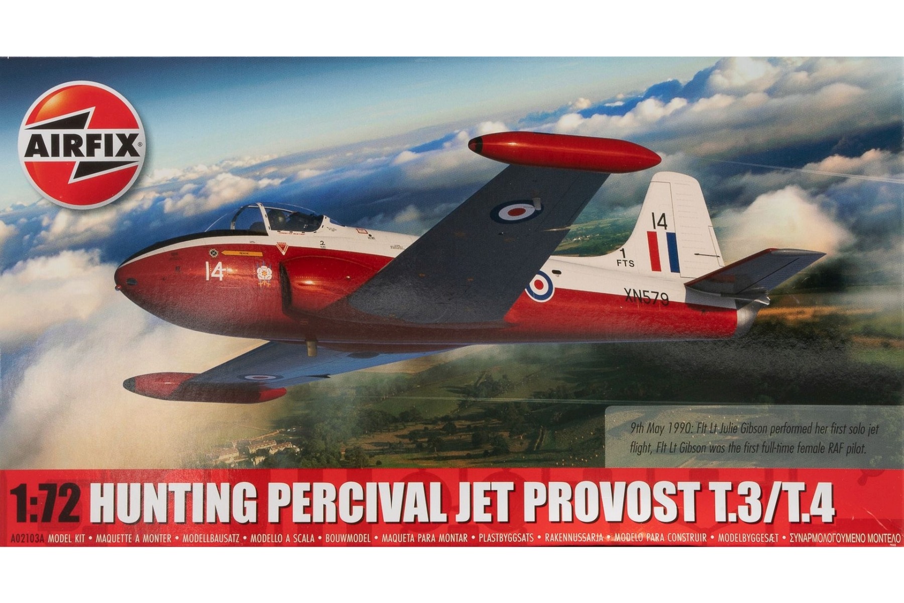 Airfix A02103A Hunting Percival Jet Provost T.3/T.4, model kit