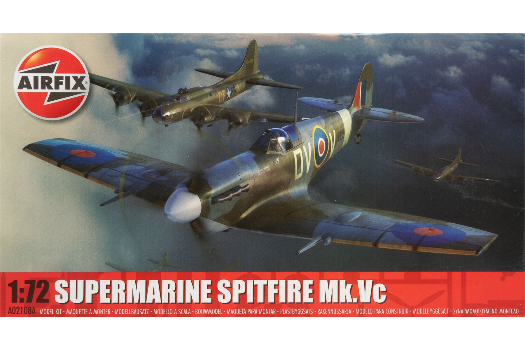 Airfix A02108A Supermarine Spitfire Mk.Vc, model kit
