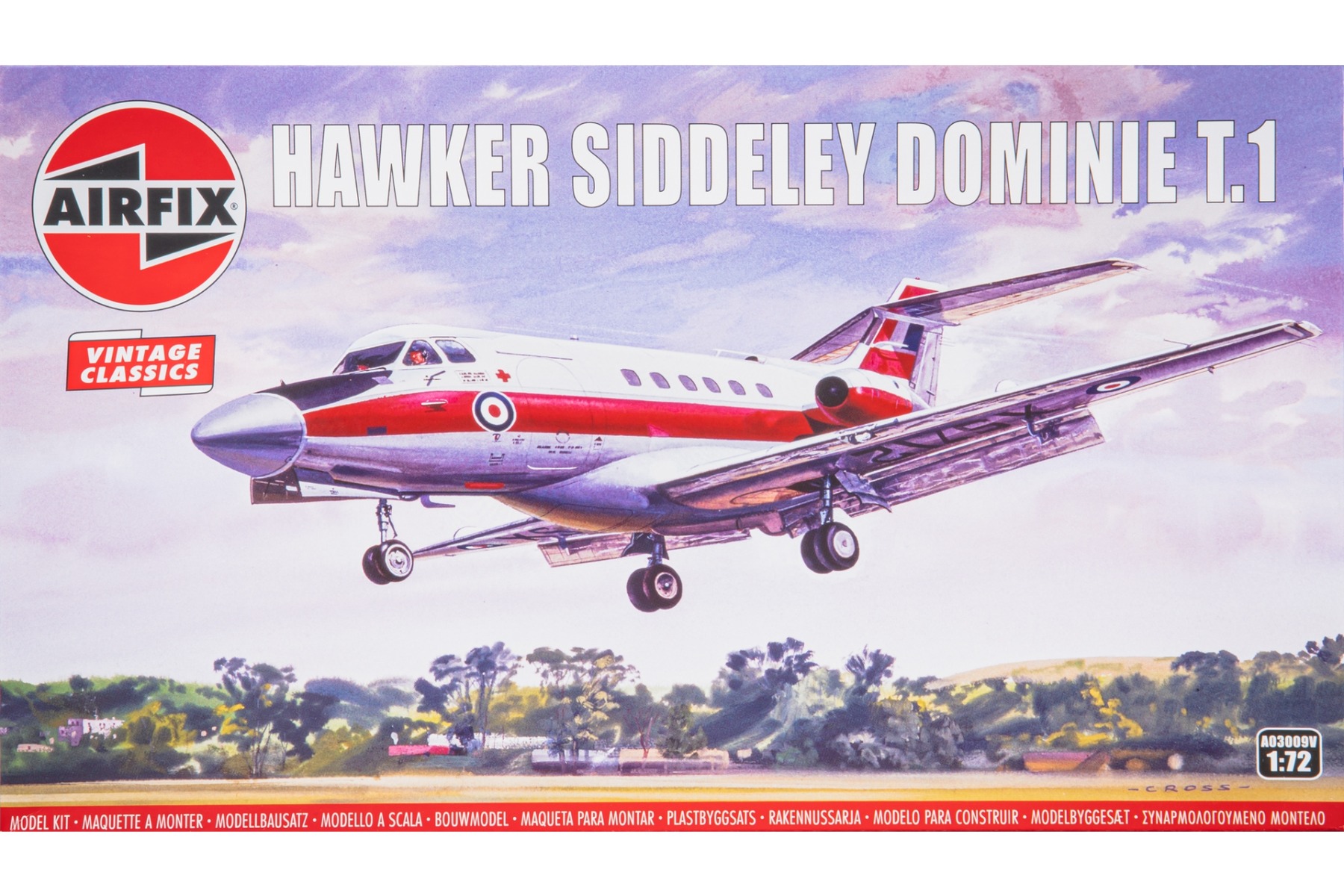 Airfix A03009V Hawker Siddeley Dominie T.1, model kit