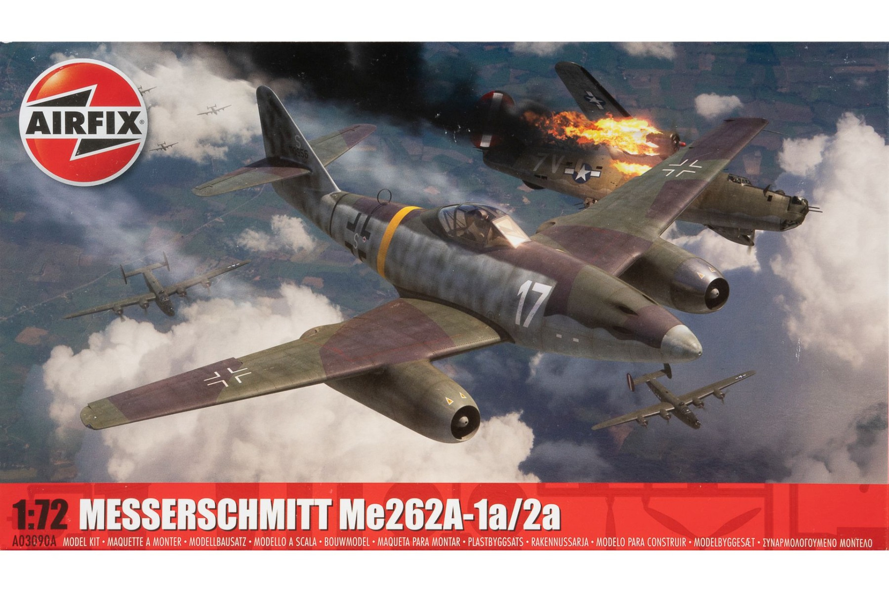 Airfix A03090A Messerschmitt Me 262A-1a/2a, model kit