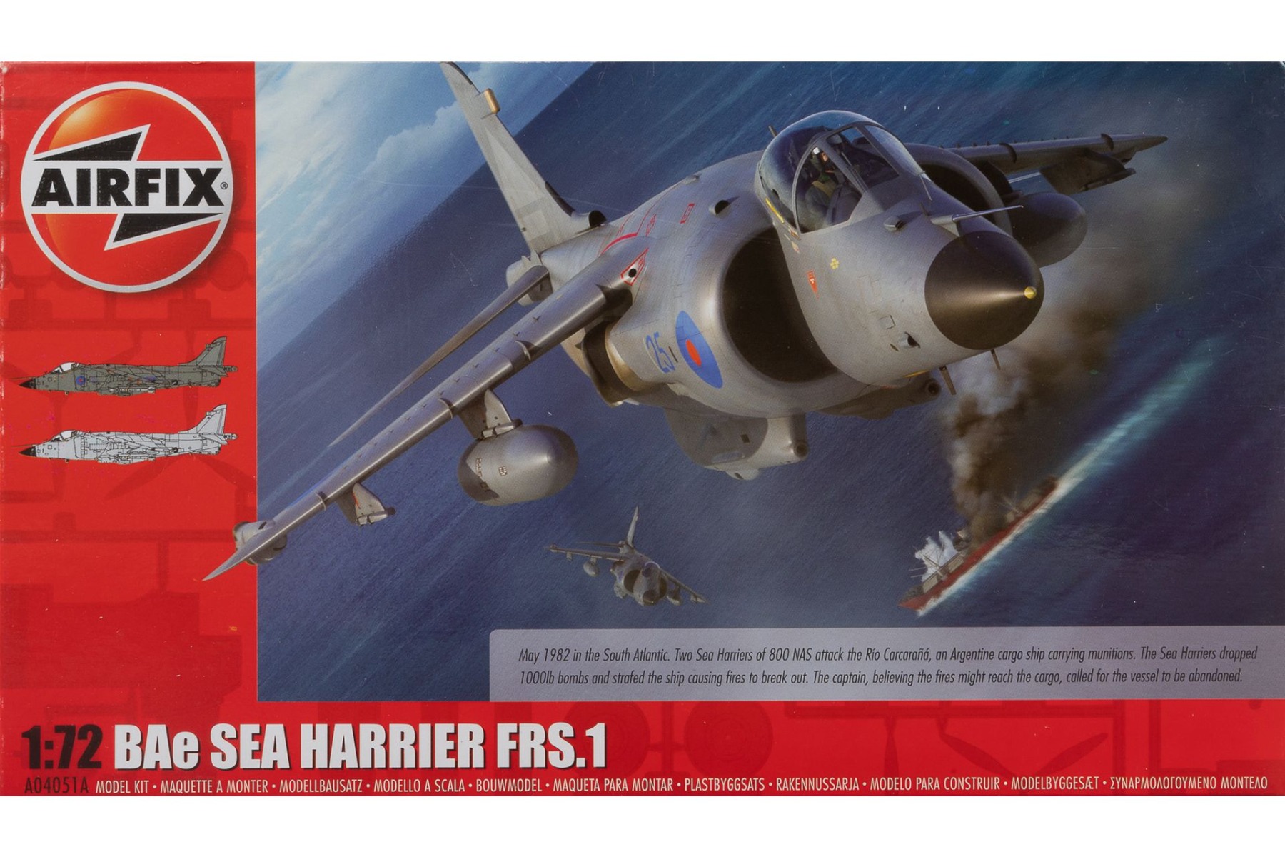 Airfix A04051A BAe Sea Harrier FRS.1, model kit