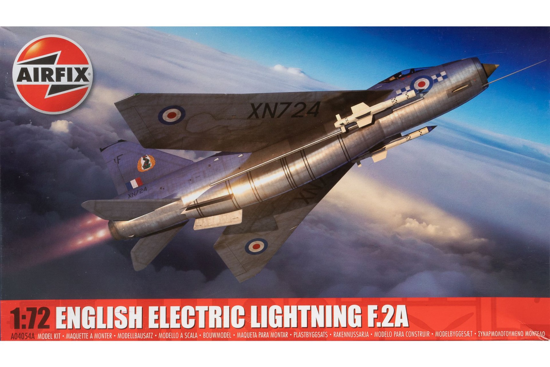 Airfix A04054A English Electric Lightning F.2A, model kit