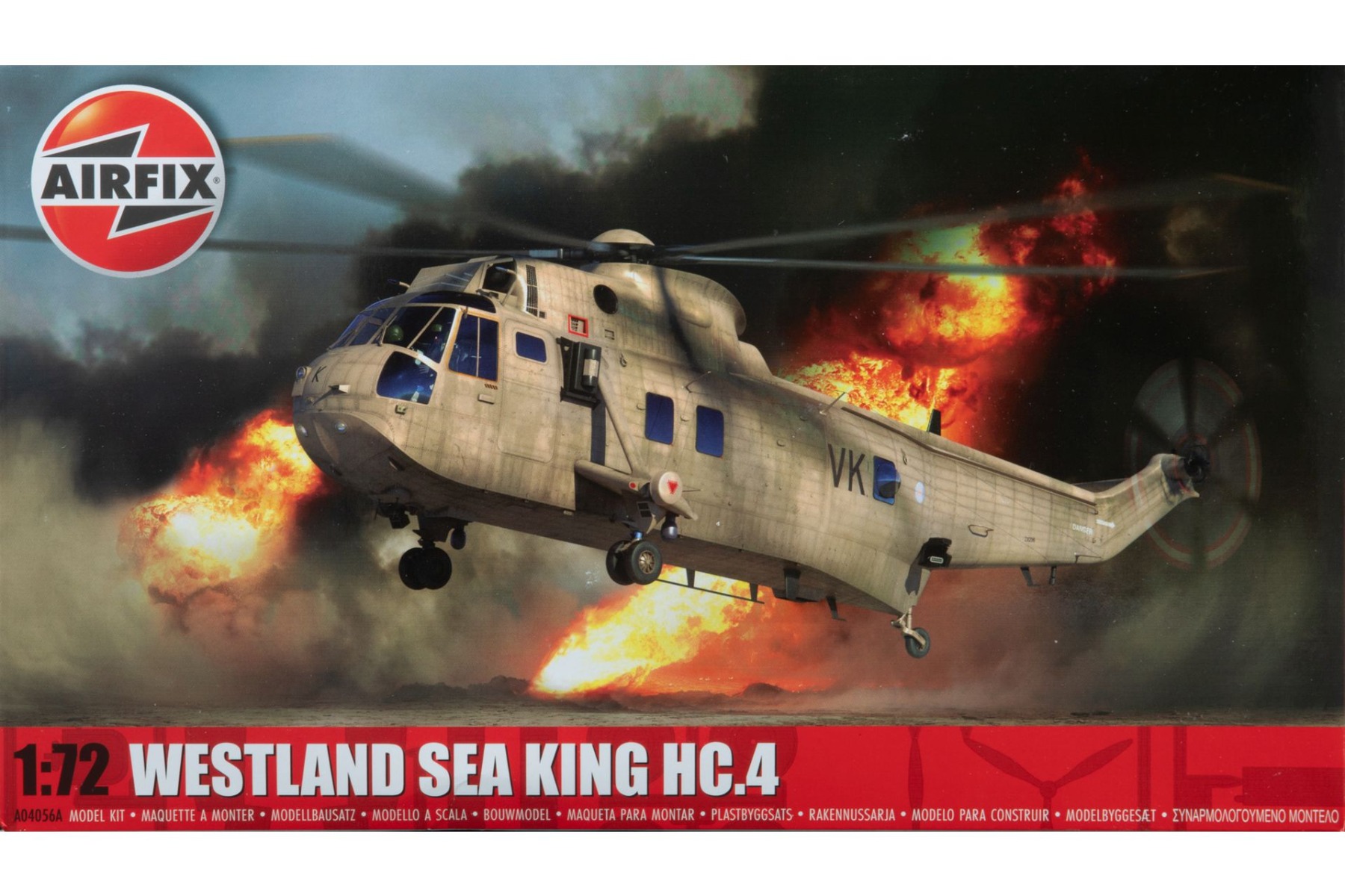 Airfix A04056A Westland Sea King HC.4, model kit