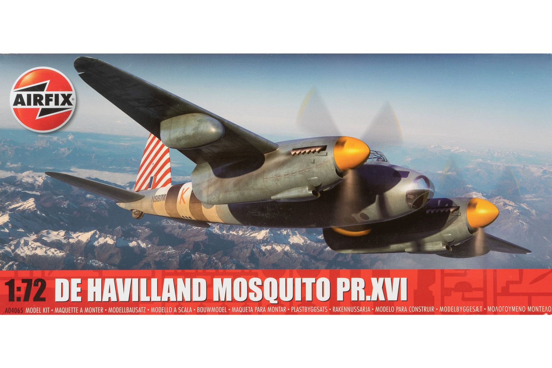 Airfix A04065 De Havilland Mosquito PR.XVI, model kit