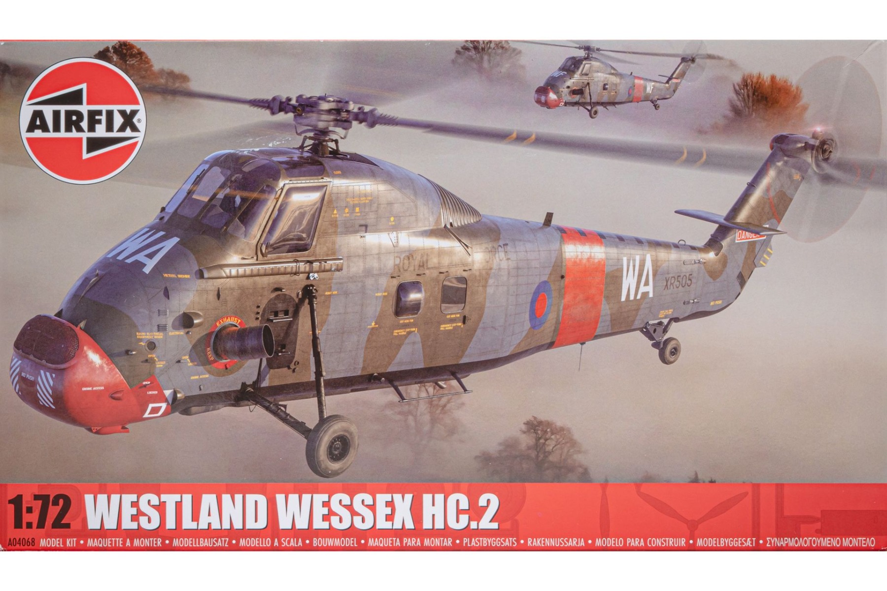 Airfix A04068 Westland Wessex HC.2, model kit