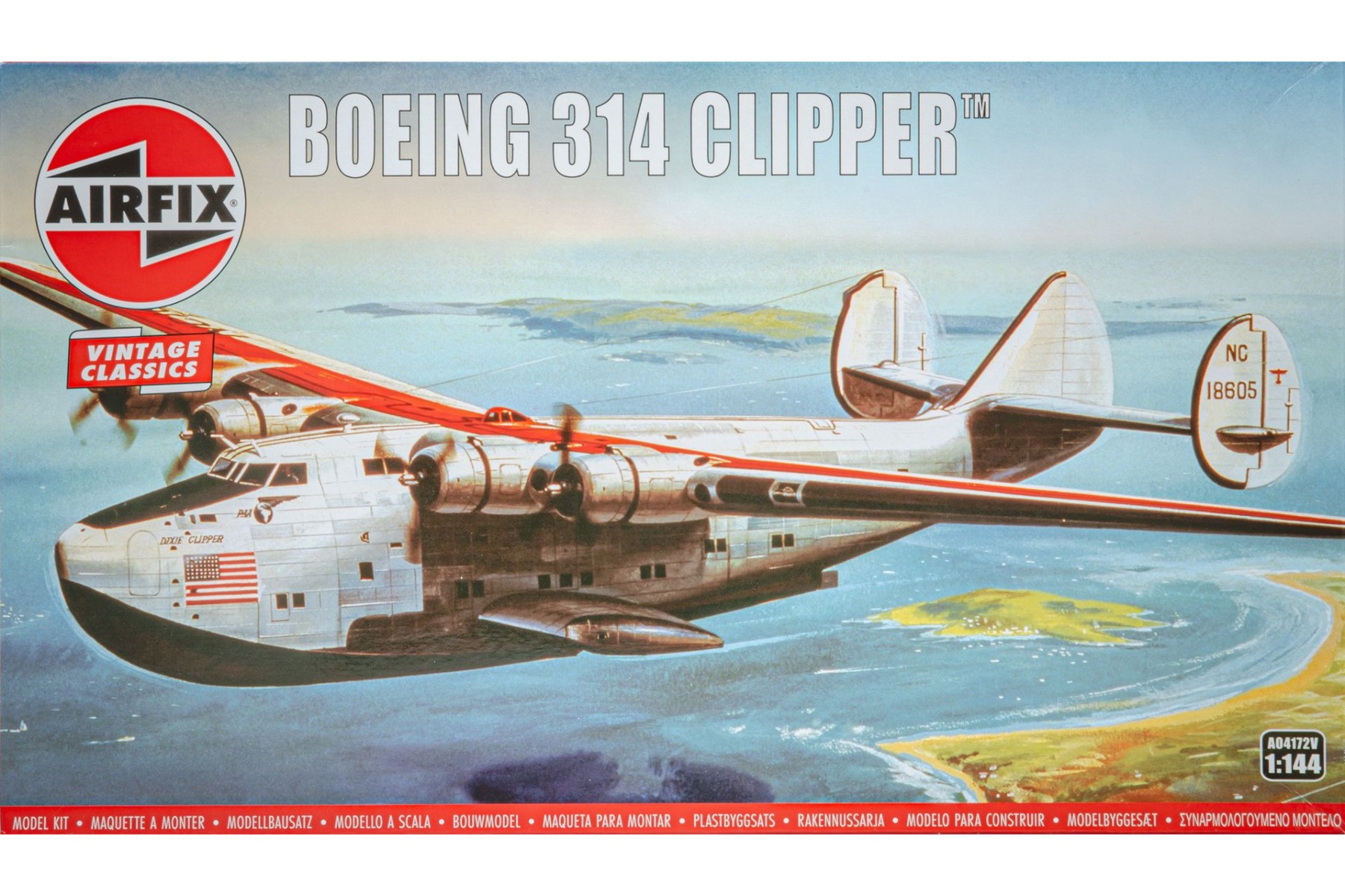 Airfix 04172V Boeing 314 Clipper, model kit