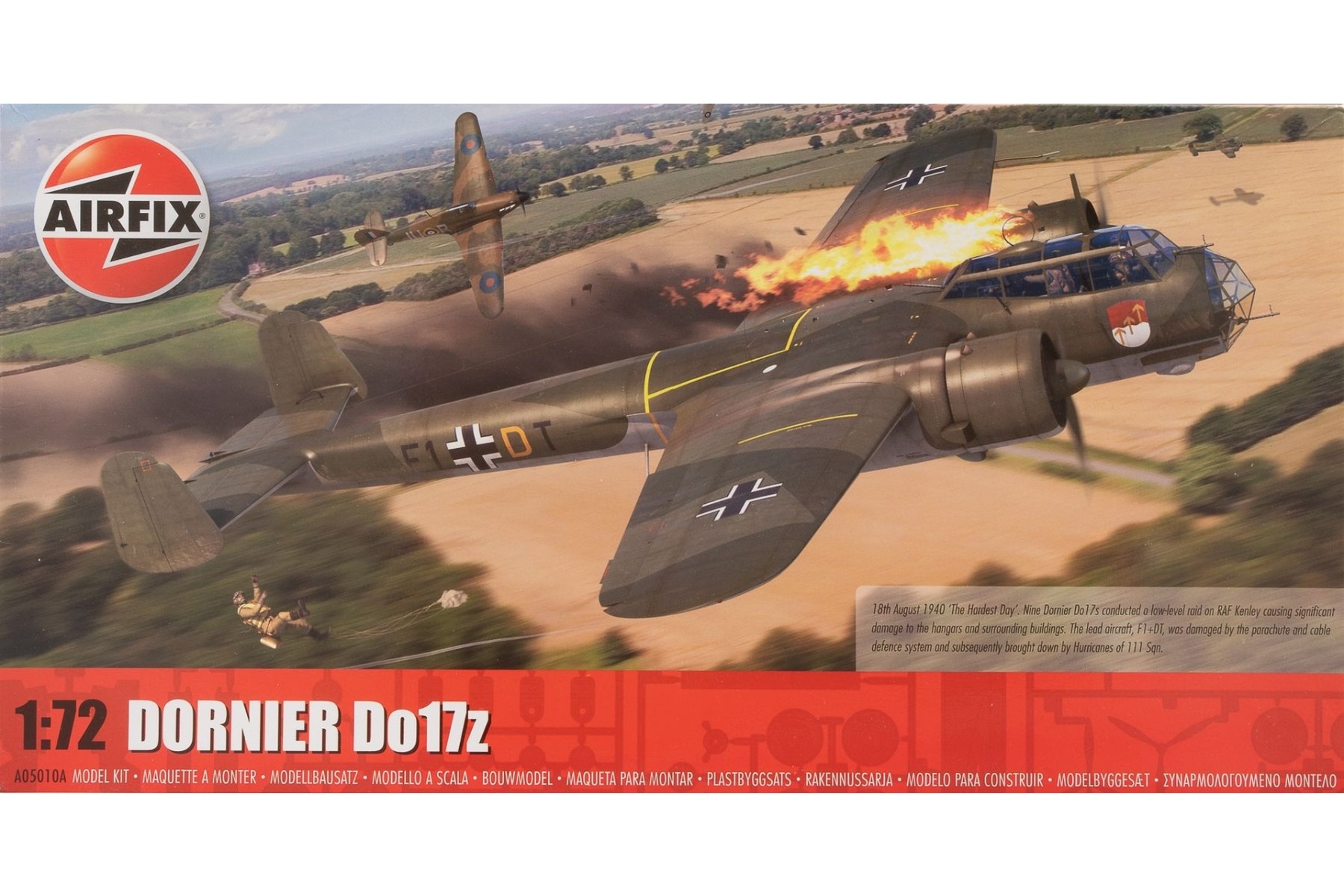 Airfix A05010A Dornier Do17z, model kit