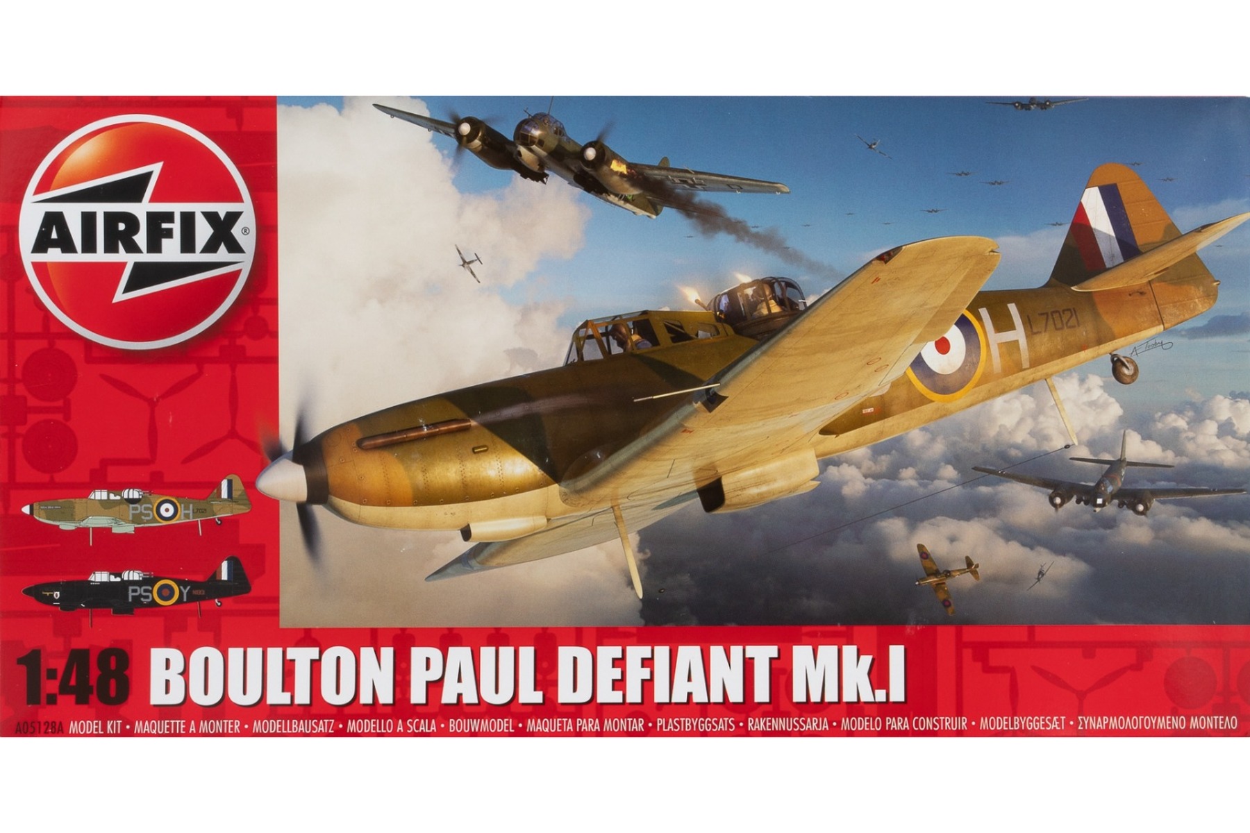Airfix A05128A Boulton Paul Defiant Mk.I, model kit